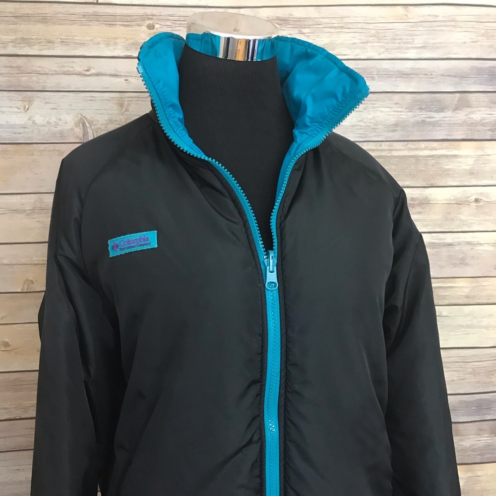 Columbia Vintage Reversible Jacket full zip puffer - Picture 6 of 8